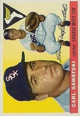 1955 Topps #122 Carl Sawatski - NM