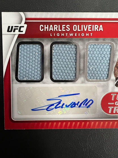 2022 Panini Chronicles UFC Absolute Tools Of The Trade Patch Auto Oliveira /99 J