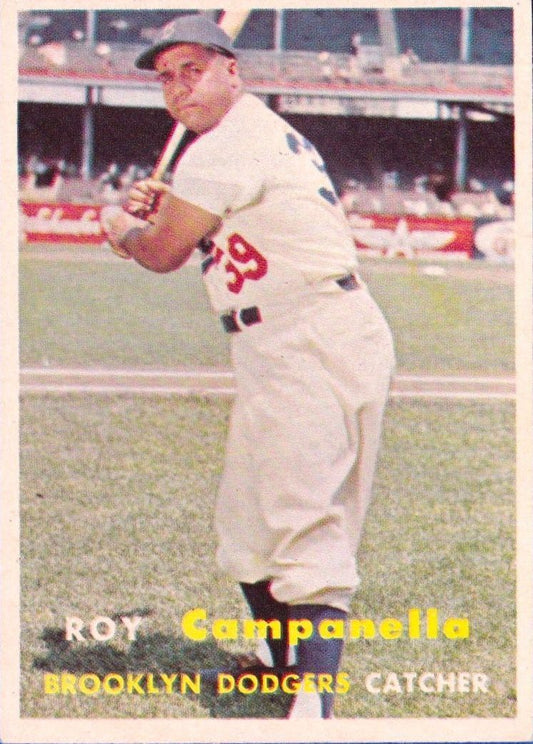 1957 Topps #210 Roy Campanella - NM