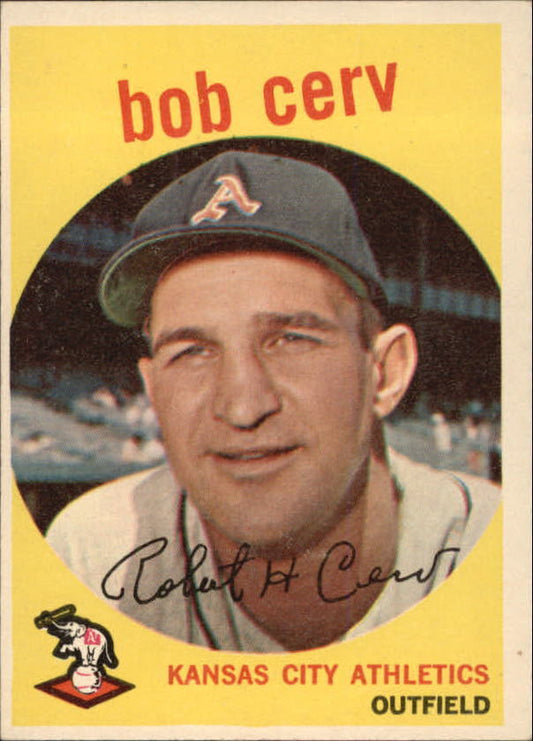 1959 Topps #100 Bob Cerv - Vg+