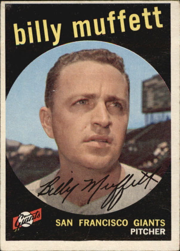 1959 Topps #241 Billy Muffett - NM