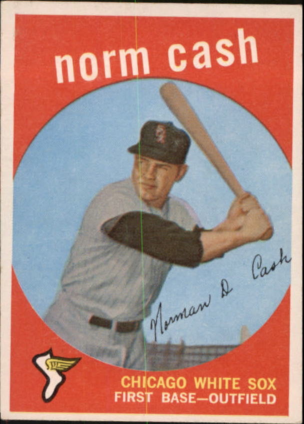 1959 Topps #509 Norm Cash RC - Vg+