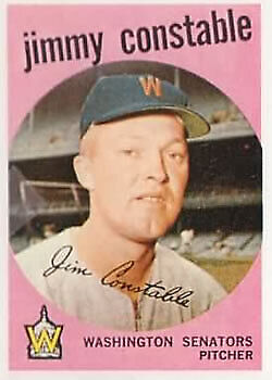 1959 Topps #451 Jimmy Constable RC - NM