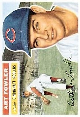 1956 Topps #47 Art Fowler - NM