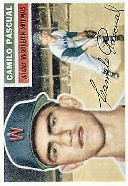 1956 Topps #98 Camilo Pascual - NM