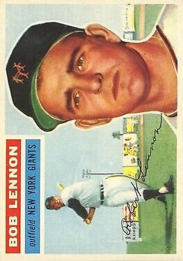 1956 Topps #104 Bob Lennon - NM