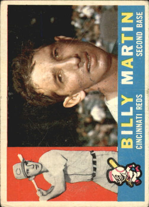 1960 Topps #173 Billy Martin - Ex+