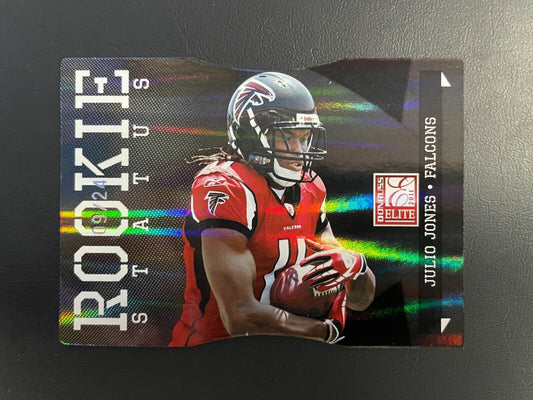 Julio Jones Donruss Elite 2011 Black Rookie Status Die Cut #'d/24