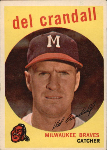 1959 Topps #425 Del Crandall - NM