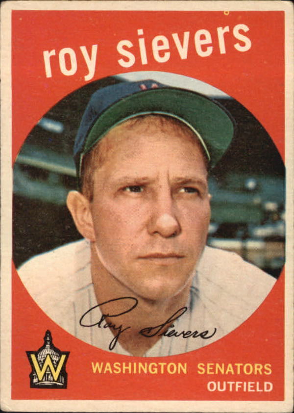 1959 Topps #340 Roy Sievers - NM