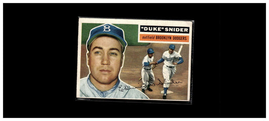 1956 Topps #150b Duke Snider