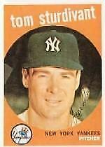 1959 Topps #471 Tom Sturdivant - NM