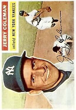 1956 Topps #316 Jerry Coleman - Vg+