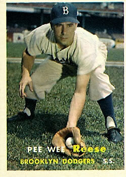 1957 Topps #30 Pee Wee Reese - NM