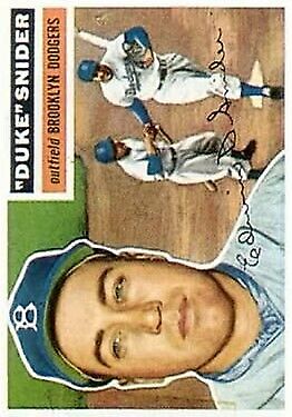 1956 Topps #150 Duke Snider - Vg+