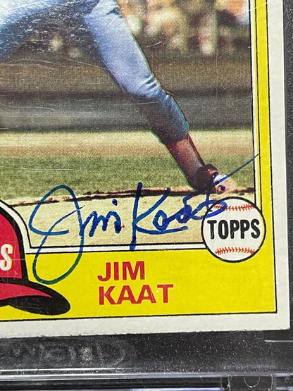 2023 Topps (1981) Archives Signature Retired Series Jim Kaat HOF Cardinals /45