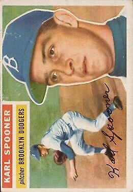 1956 Topps #83 Karl Spooner - NM