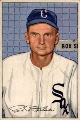 1952 Bowman #93 Paul Richards MG - VG