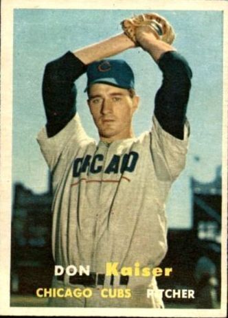 1957 Topps #134 Don Kaiser - NM