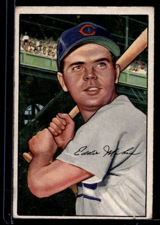 1952 Bowman #32 Eddie Miksis - VG