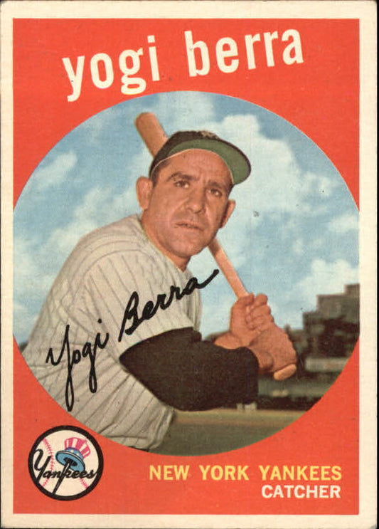 1959 Topps #180 Yogi Berra - Vg+