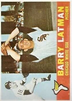 1960 Topps #41 Barry Latman - Ex+