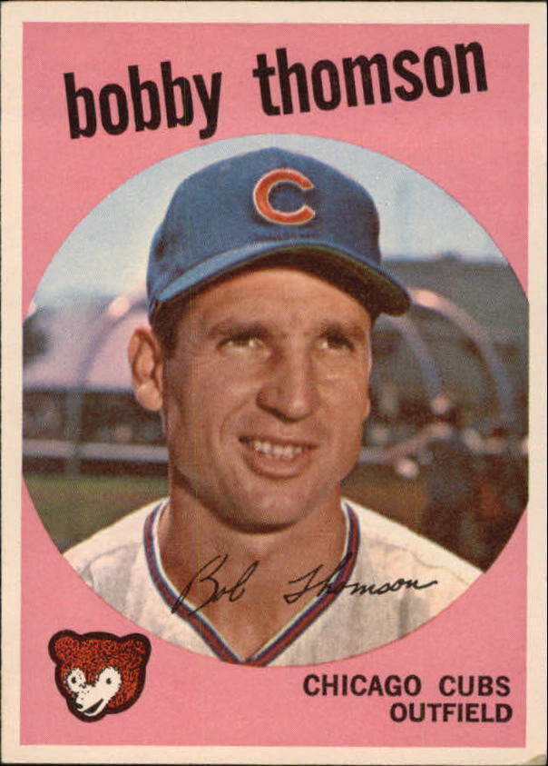 1959 Topps #429 Bobby Thomson - NM