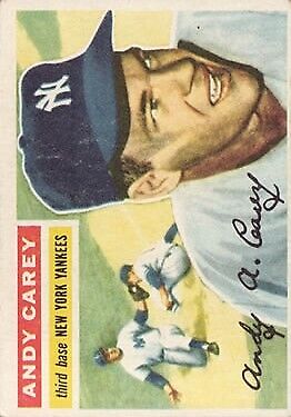 1956 Topps #12 Andy Carey - NM