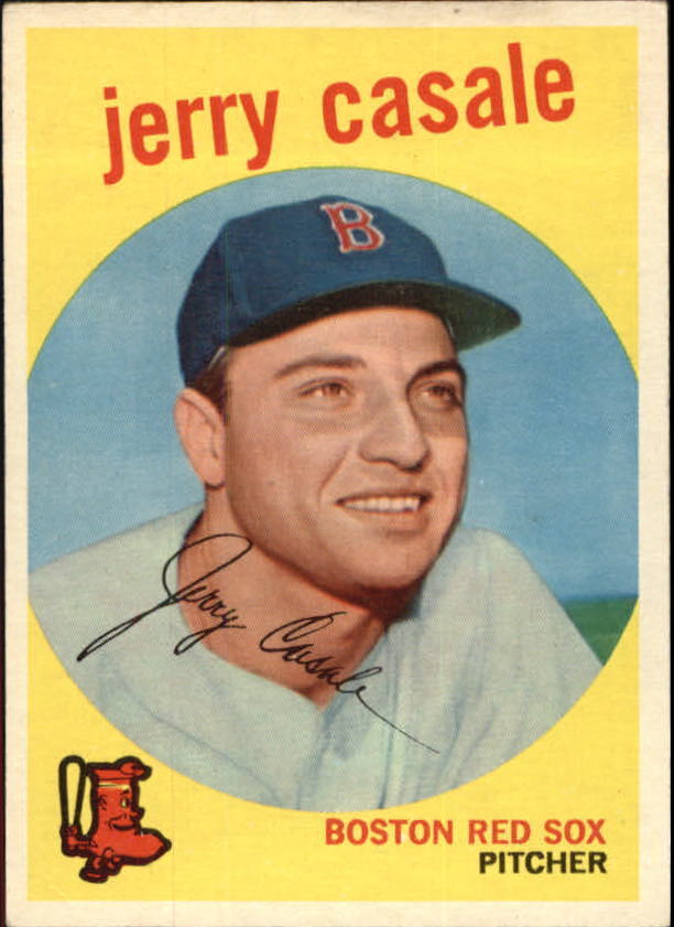 1959 Topps #456 Jerry Casale RC - NM