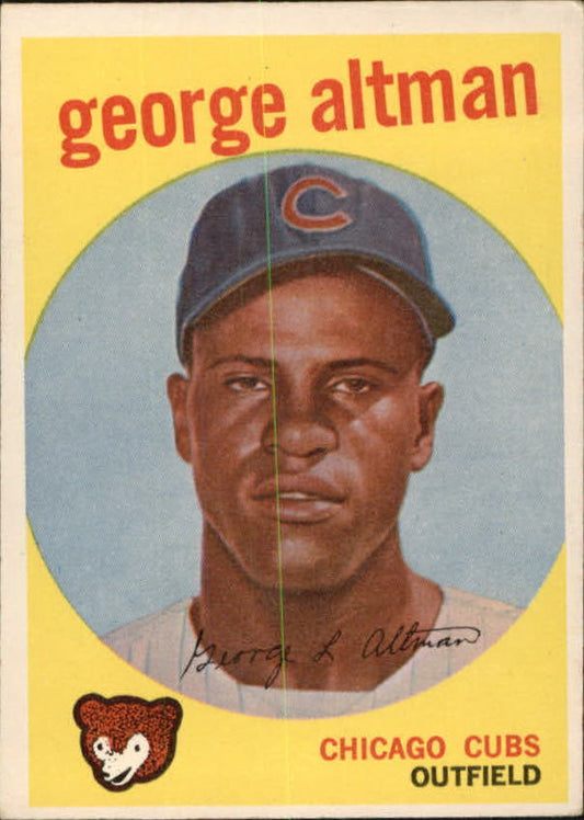 1959 Topps #512 George Altman RC - Vg+