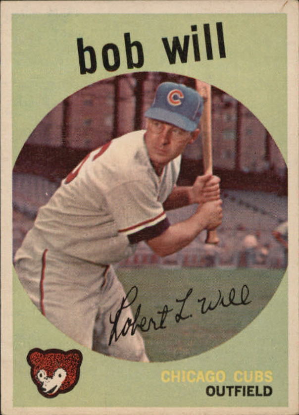 1959 Topps #388 Bob Will RC - NM