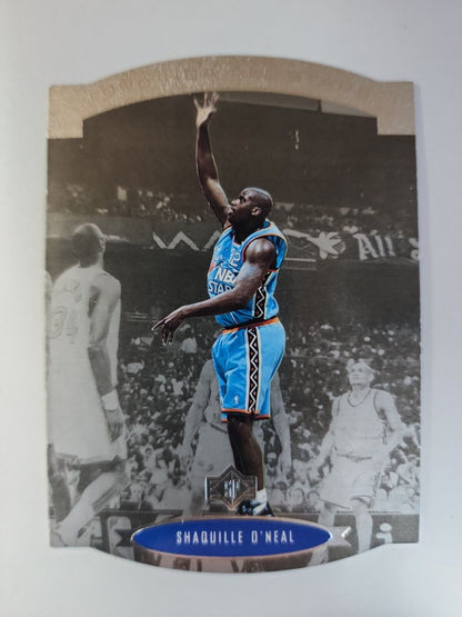 1995-96 Upper Deck Shaquille O’Neal NBA All Star Diecut Insert Card AS5 SHAQ