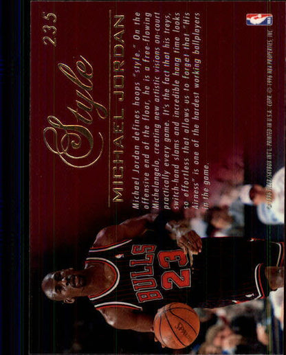 1995-96 Flair #235 Michael Jordan STY