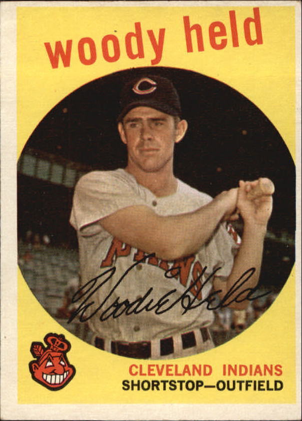 1959 Topps #266 Woody Held - NM