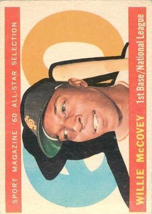 1960 Topps #554 Willie McCovey AS - Ex+