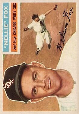 1956 Topps #118 Nellie Fox - Vg+