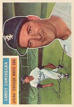 1956 Topps #265 Sandy Consuegra - NM