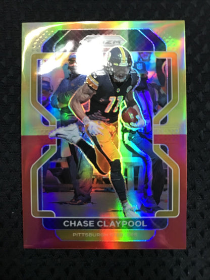 Chase Claypool 2021 Panini Prizm T-mall Asia Red #251 Pittsburgh Steelers NFL