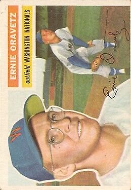 1956 Topps #51 Ernie Oravetz RC - NM