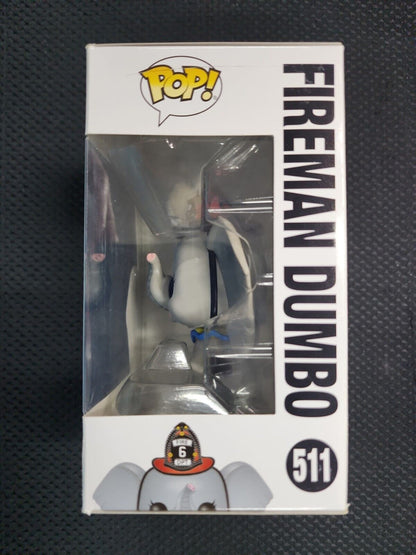 FUNKO POP FIREMAN DUMBO DISNEY #511 VAULTED RETIRED VINYL FIGURE