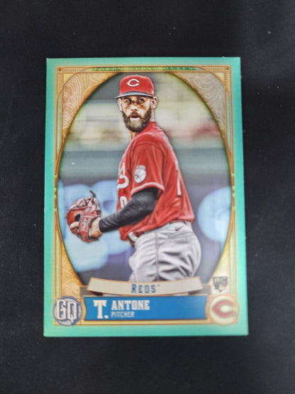 TEJAY ANTONE 2021 Topps Gypsy Queen Turquoise Reds (#286) /199 Rookie RC