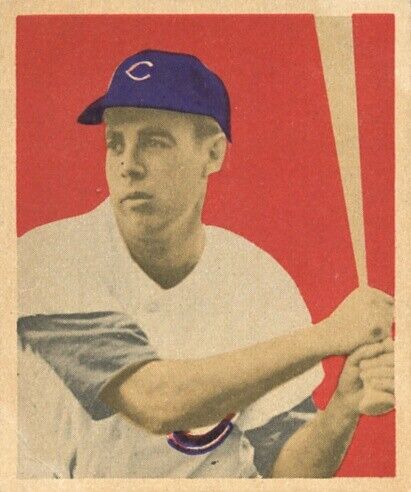 1949 Bowman #22 Peanuts Lowrey RC - EX