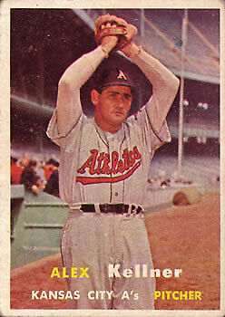 1957 Topps #280 Alex Kellner - NM