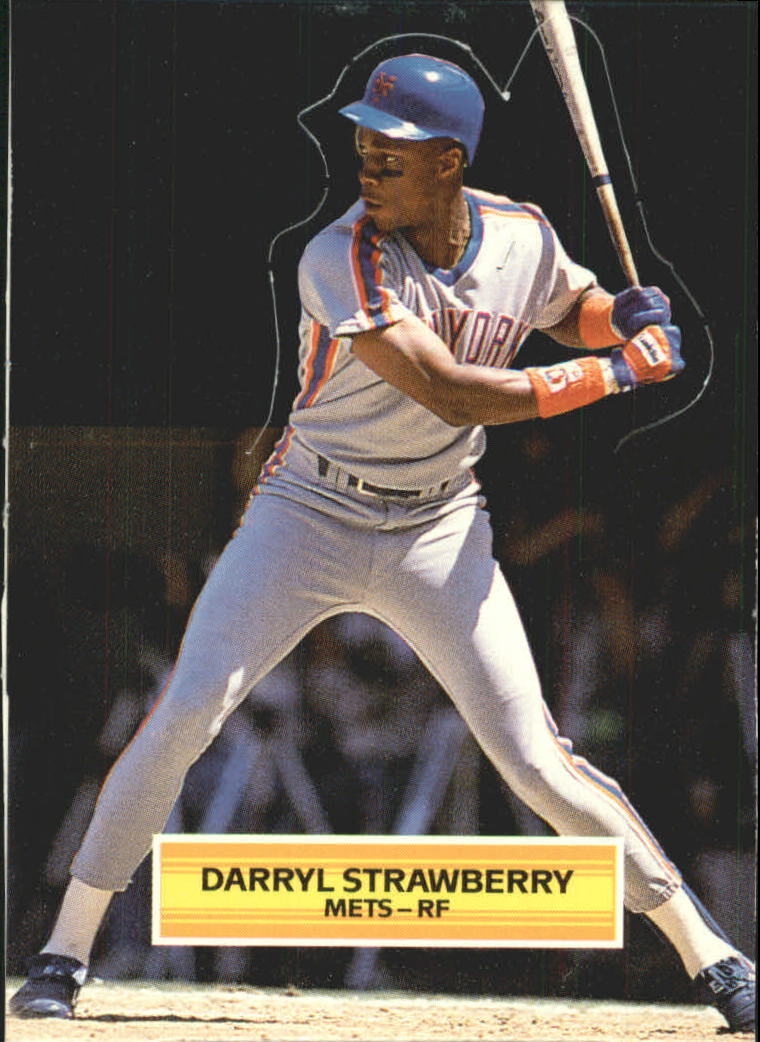 1989 Donruss Pop-Ups #34 Darryl Strawberry - NM