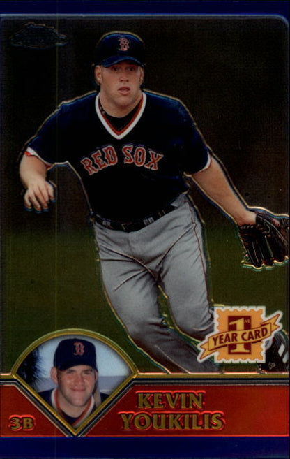 2003 Topps Chrome #216 Kevin Youkilis FY RC - NM