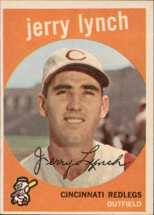 1959 Topps #97 Jerry Lynch - Vg+