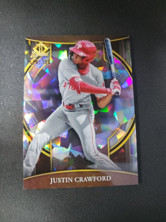 2023 Bowman Justin Crawford Bowman Invicta Atomic Refractor /150 Phillies
