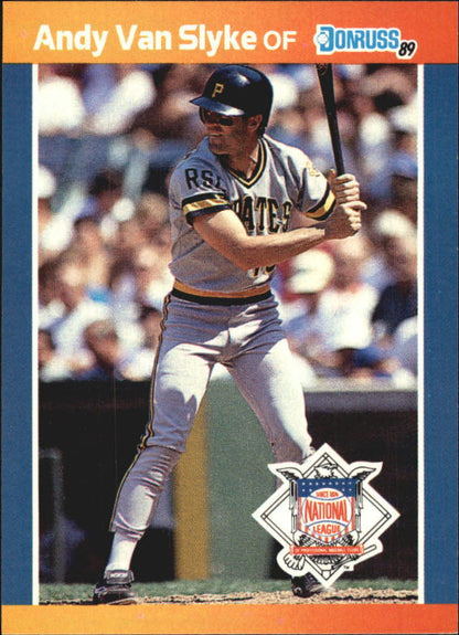 1989 Donruss All-Stars #61 Andy Van Slyke - NM