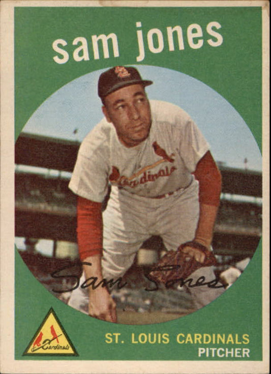 1959 Topps #75 Sam Jones - Vg+