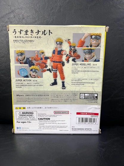 Naruto Uzumaki The No.1 Most Unpredicatable Ninja S.H.Figuarts Action Figure J